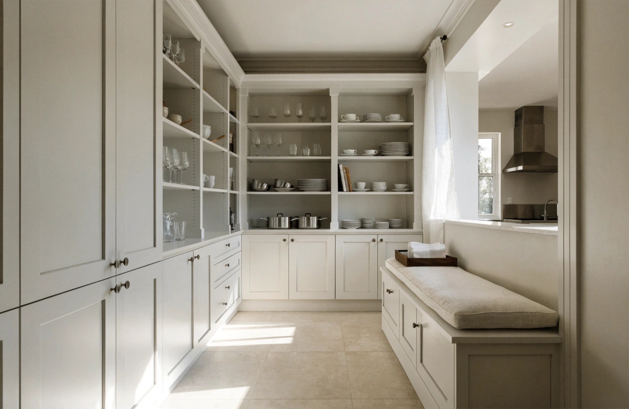 a-butler-s-pantry-joinery-fitout-adjoining-a-new-b Butler's pantry joinery in a new build kitchen in Wollongong